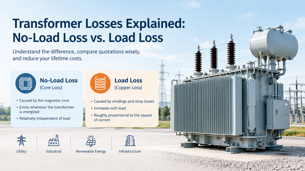 Transformer Losses Explained: No-Load Loss vs. Load Loss 封面图